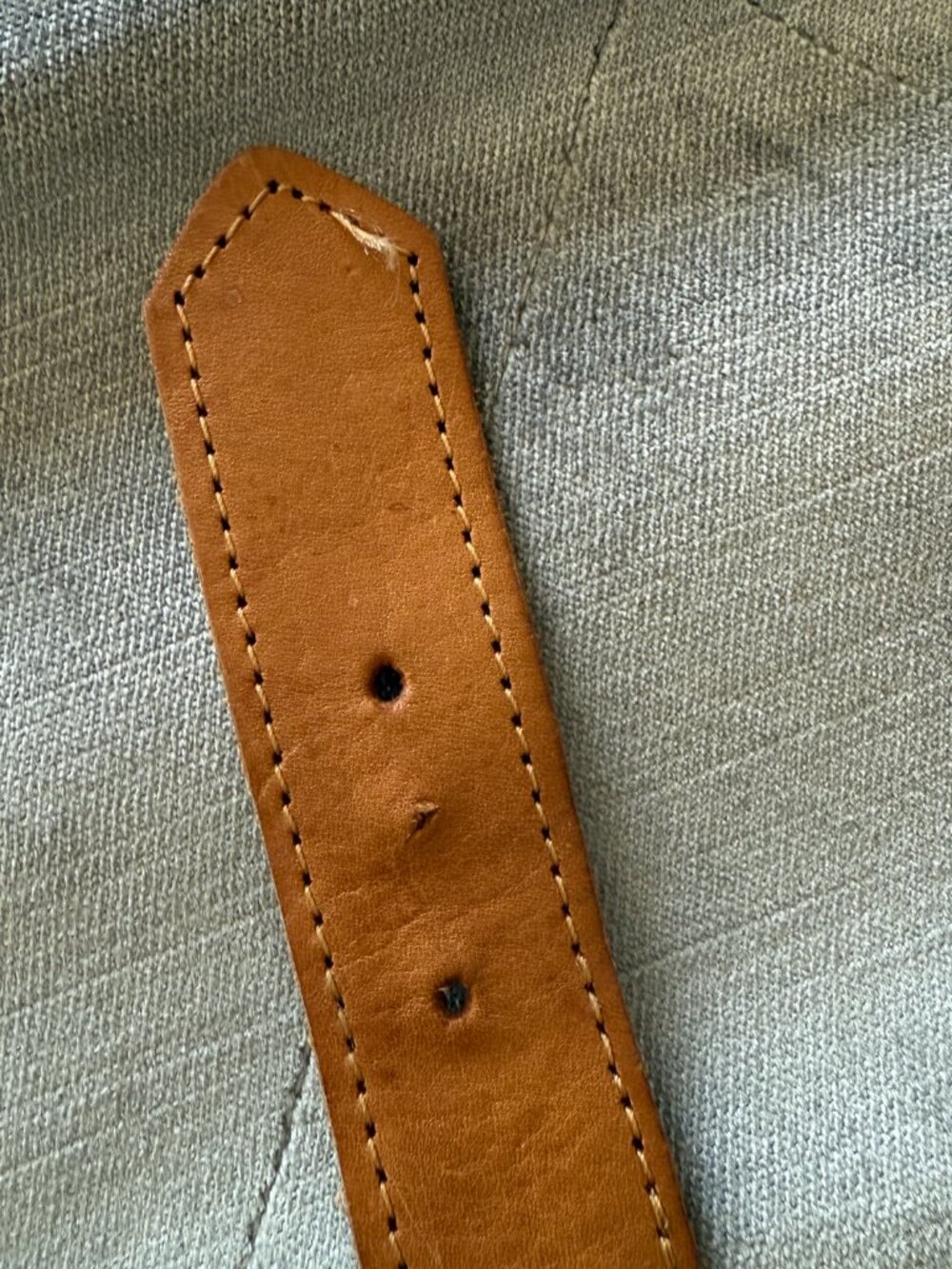PRICE FIRM Vintage Multicolored Braided Brown Leather Belt 32 - Picture 8 of 9